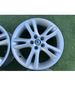 5x100 16" Skoda gyári alufelni 6,5Jx16h2 ET43 4