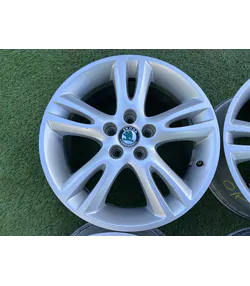 5x100 16" Skoda gyári alufelni 6,5Jx16h2 ET43 5