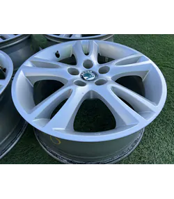 5x100 16" Skoda gyári alufelni 6,5Jx16h2 ET43 6