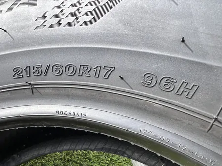 215/60 R17 Bridgestone Turanza T005 nyári gumi 6mm 7