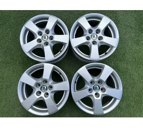 5x100 14" Skoda gyári alufelni 6Jx14h2 ET43 alapértelmezett kép