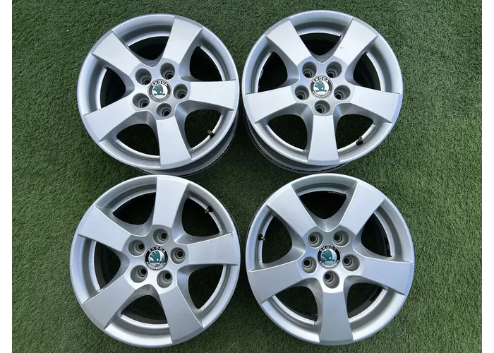 5x100 14" Skoda gyári alufelni 6Jx14h2 ET43 alapértelmezett kép