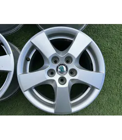 5x100 14" Skoda gyári alufelni 6Jx14h2 ET43 3