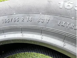 165/65 R14 Continental ContiEcoContact 6 nyári gumi 6,5-7mm 5