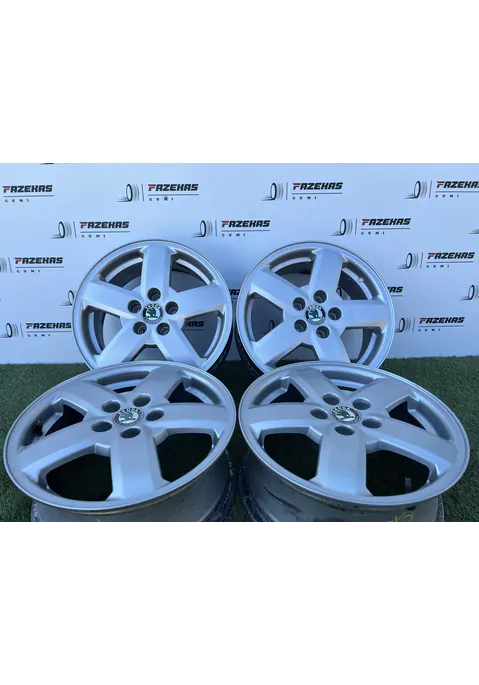 5x100 15" Skoda gyári alufelni 6Jx15h2 ET38 - Mobil Gumis