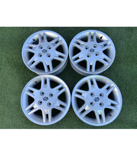 4x100 14" Suzuki gyári alufelni 4Jx14h2 ET45 1