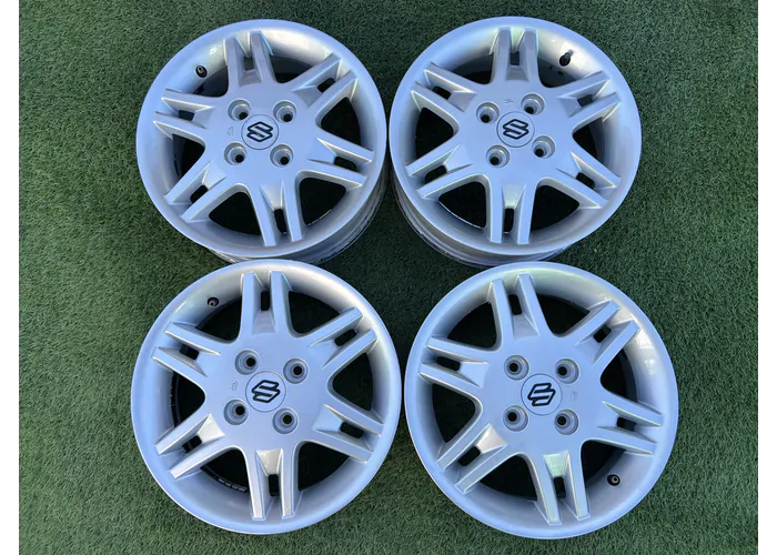 4x100 14" Suzuki gyári alufelni 4Jx14h2 ET45 alapértelmezett kép