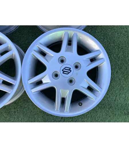 4x100 14" Suzuki gyári alufelni 4Jx14h2 ET45 2