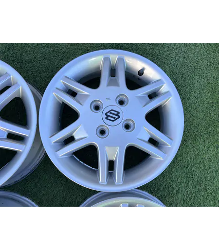 4x100 14" Suzuki gyári alufelni 4Jx14h2 ET45 3
