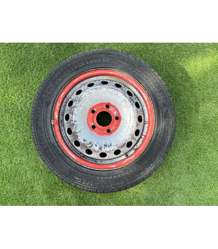 5x118 16" Fiat Citroen Peugeot gyári pótkerék lemezfelni 195/65 R16C nyári gumival - Mobil Gumis