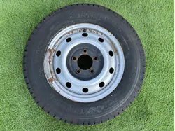 5x130 16" Renault Master gyári pótkerék lemezfelni 225/65 R16C nyári gumikkal 1