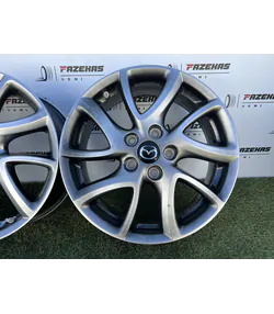 5x114.3 17" Mazda gyári alufelni + TPMS 6,5Jx17h2 ET52,5 - Mobil Gumis 6