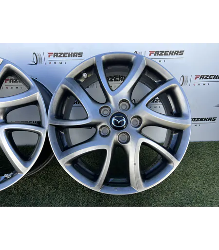 5x114.3 17" Mazda gyári alufelni + TPMS 6,5Jx17h2 ET52,5 - Mobil Gumis 6