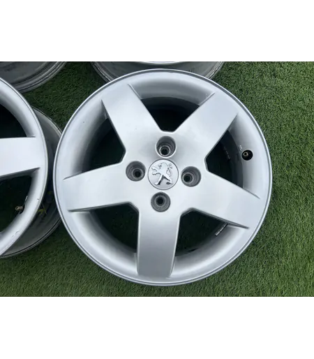 4x108 15" Peugeot gyári alufelni 6Jx15h2 ET23 3