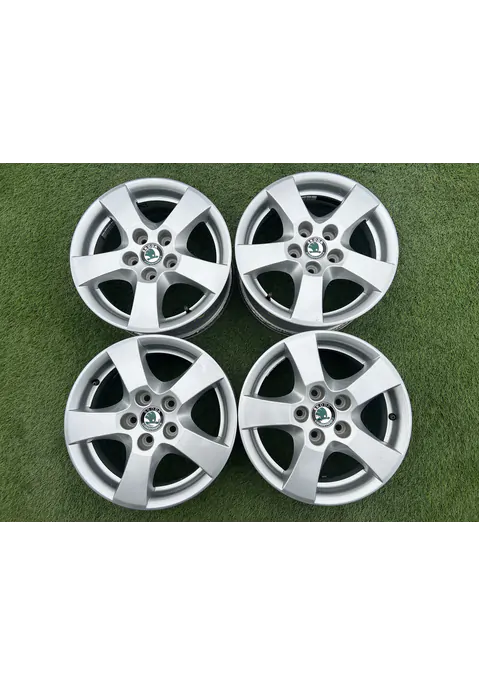 5x100 14" Skoda gyári alufelni 6Jx14h2 ET43