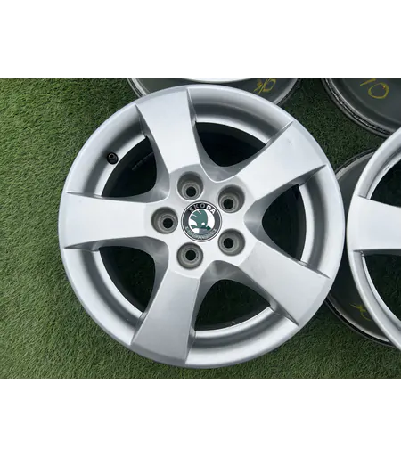 5x100 14" Skoda gyári alufelni 6Jx14h2 ET43 2