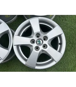 5x100 14" Skoda gyári alufelni 6Jx14h2 ET43 3