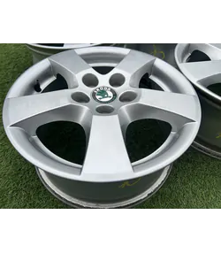 5x100 14" Skoda gyári alufelni 6Jx14h2 ET43 6