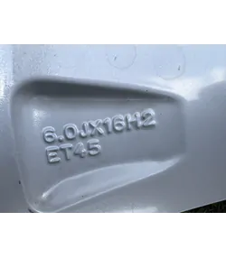5x100 16" Seat gyári alufelni 6Jx16h2 ET45 7