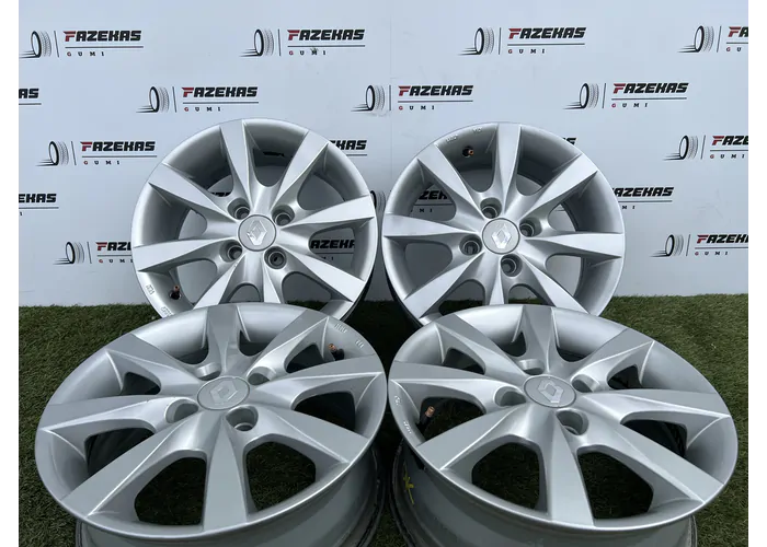 4x100 15" Renault (Fondmetal) alufelni + TPMS 6Jx15h2 ET40 - Mobil Gumis