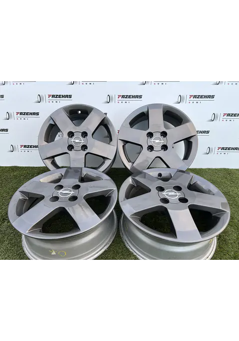 4x100 15" Opel gyári alufelni 6Jx15h2 ET43