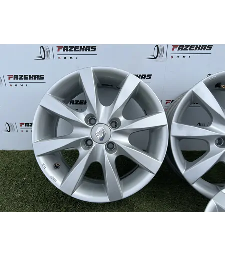4x100 15" Renault (Fondmetal) alufelni + TPMS 6Jx15h2 ET40 - Mobil Gumis 5