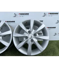 4x100 15" Renault (Fondmetal) alufelni + TPMS 6Jx15h2 ET40 - Mobil Gumis 6