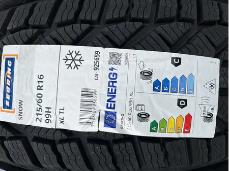 215/60 R16 Sebring Snow téli gumi mm 2