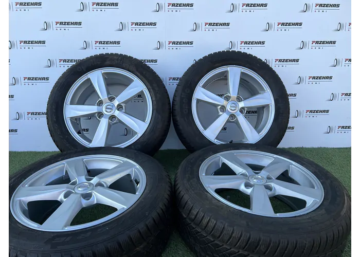 5x108 16" Volvo gyári alufelni 215/55 R16 téli gumikkal - Mobil Gumis