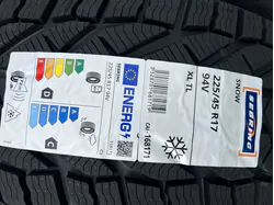 225/45 R17 Sebring Snow téli gumi mm 2