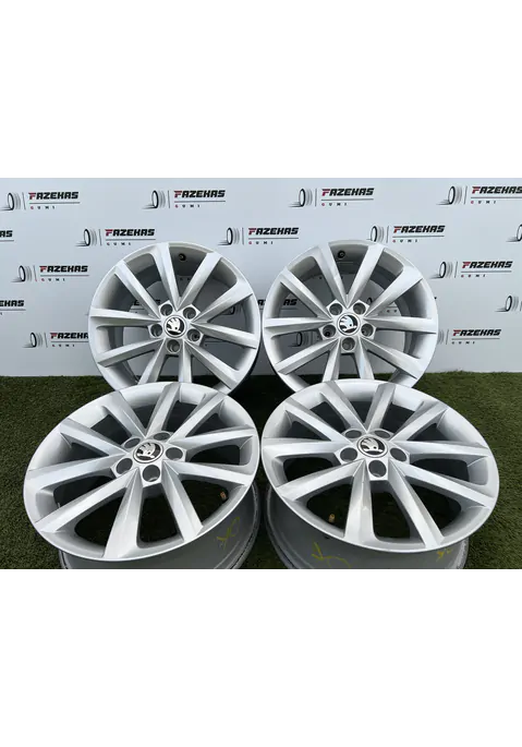 5x100 16" Skoda gyári alufelni 7Jx16h2 ET46