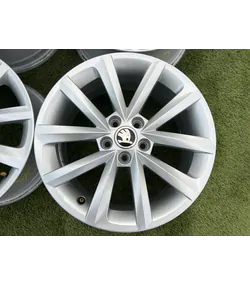 5x100 16" Skoda gyári alufelni 7Jx16h2 ET46 4