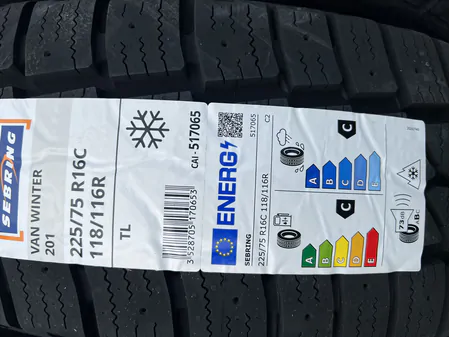 225/75 R16C Sebring VanWinter téli gumi mm 2