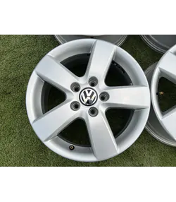 5x112 16" Volkswagen gyári alufelni 6,5Jx16h2 ET50 3