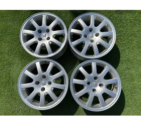 4x108 16" Peugeot gyári alufelni 6,5Jx16h2 ET28 alapértelmezett kép