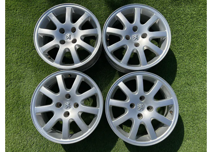 4x108 16" Peugeot gyári alufelni 6,5Jx16h2 ET28 alapértelmezett kép