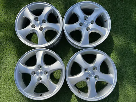 4x100 15" Suzuki gyári alufelni 5Jx15h2 ET45 1