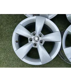5x100 15" Skoda gyári alufelni 6Jx15h2 ET38 - Mobil Gumis 3