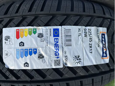 225/45 R17 Sebring AllSeason négyévszakos gumi mm 2