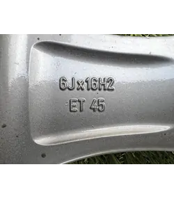 4x100 16" Fiat Grande Punto gyári alufelni 6Jx16h2 ET45 7