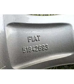 4x100 16" Fiat Grande Punto gyári alufelni 6Jx16h2 ET45 8