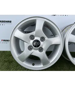 4x114.3 15" Kia gyári alufelni 6Jx15h2 ET43 5