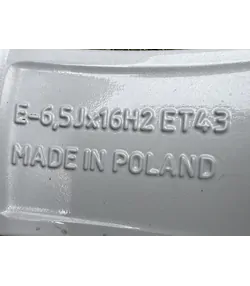 5x112 16" Audi Q2 gyári alufelni 6,5Jx16h2 ET43 - Mobil Gumis 8