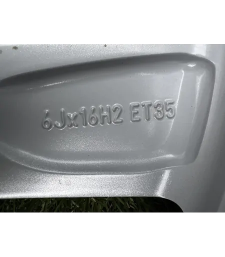 5x100 16" Volkswagen gyári alufelni 6Jx16h2 ET35 8