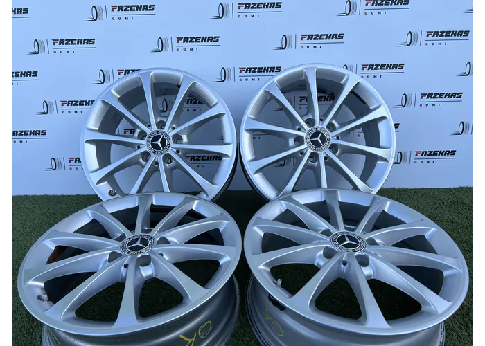 5x112 17" Mercedes gyári alufelni 6,5Jx17h2 ET44 - Mobil Gumis