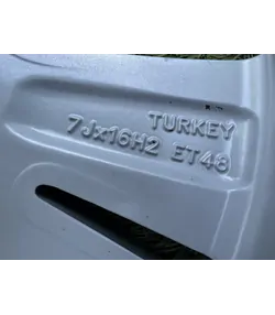 5x112 16" Volkswagen Golf  gyári alufelni 7Jx16h2 ET48 - Mobil Gumis 8