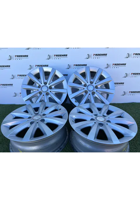 5x112 16" Mercedes gyári alufelni + TPMS 6,5Jx16h2 ET49 - Mobil Gumis