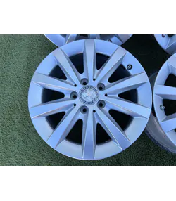 5x112 16" Mercedes gyári alufelni + TPMS 6,5Jx16h2 ET49 3