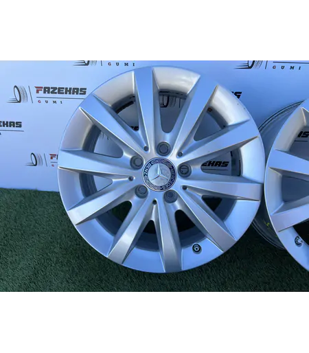 5x112 16" Mercedes gyári alufelni + TPMS 6,5Jx16h2 ET49 - Mobil Gumis 5
