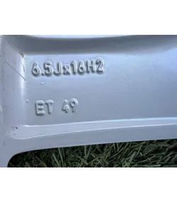 5x112 16" Mercedes gyári alufelni + TPMS 6,5Jx16h2 ET49 - Mobil Gumis 7